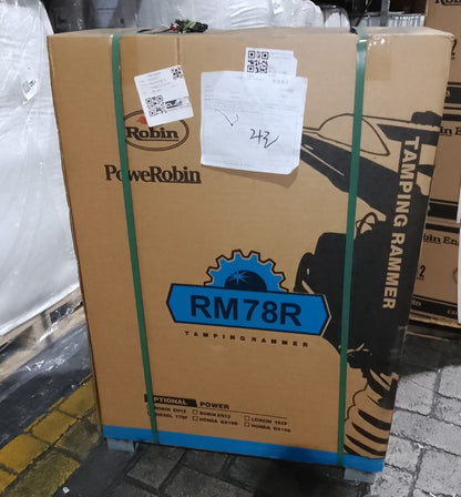 Compactadora Bailarina Apisonador Powerrobin Motor Robin EH12