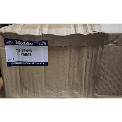 Cigueñal Corto Motor Robin Eh12  Compactadora Tacom Original