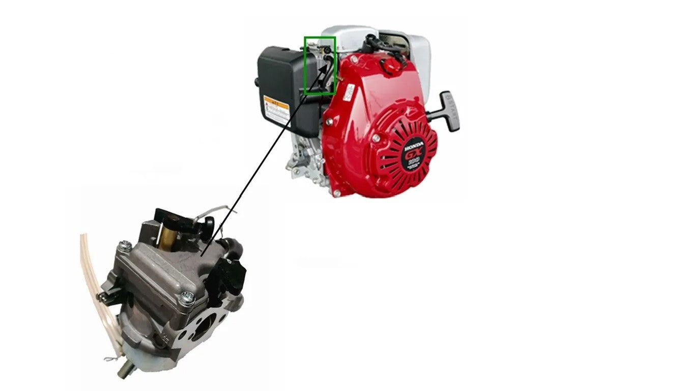 Carburador Motor Honda Gx100 Tipo Flotador Para Compactadora