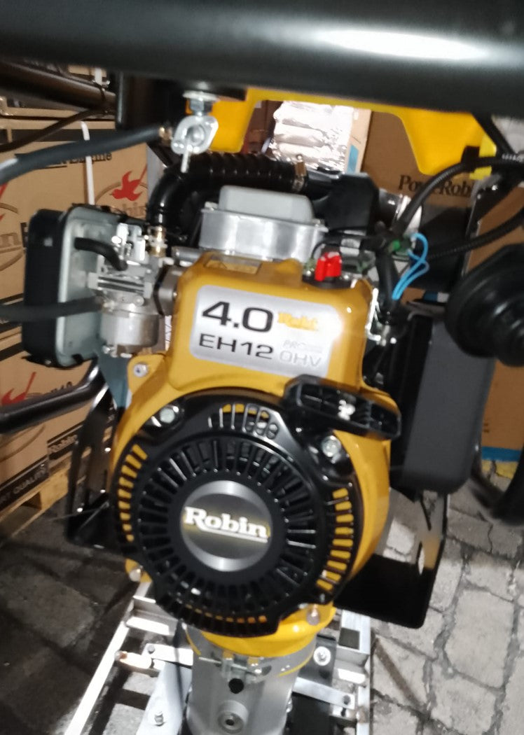 Compactadora Bailarina Apisonador Powerrobin Motor Robin EH12