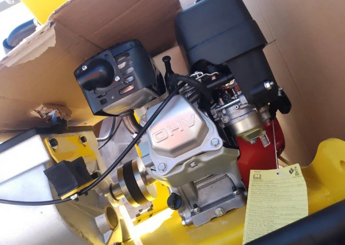 Rodillo Compactador Manual Vibratorio Motor Honda Gx160